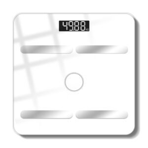 Smart Bluetooth Electronic Scale with Fast Charging Feature - Stay Connected and Track Your Progress Wirelessly!