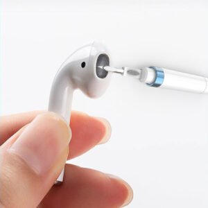 Ultimate Headphone and Earbud Cleaning Kit with Cleaning Pen, Earplugs, and Keyboard Brush