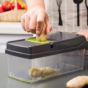 Ultimate Multifunctional Vegetable Cutter for Home Kitchen - Slice, Dice, and Chop Fruits with Ease!