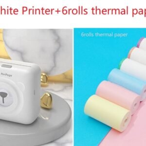 Mini Bluetooth Wireless Thermal Printer: Sticker Label Printer for Easy Printing