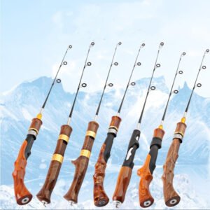 Portable Ice Fishing Pole for Outdoor Anglers: Lightweight and Durable