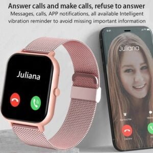 2023 New Smart Watch Women Bluetooth Call Watch Fitness Tracker