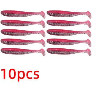 Two-Color T-Tail Mandarin Fish Mouth Bionic Bait - Premium Fishing Lure for Catching Big Fish