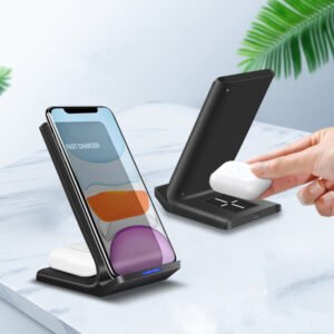 Fast Charge Wireless Smart Vertical Mobile Phone Charger for All Devices