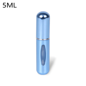 Travel-Sized Perfume Atomizer: 8/5ml Mini Aluminum Spray Bottle for Cosmetics - Refillable & Portable