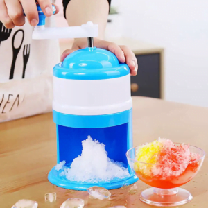 Manual Ice Crushers Portable Hand Crank Ice Shaver Shave Ice Machine Smoothie Maker Household Kitchen Bar Ice Blender Drink Tool