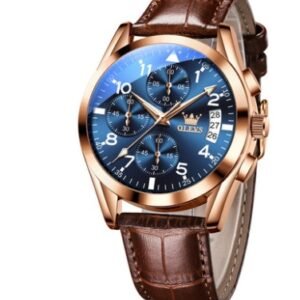 OLEVS Luxury Mens Watches: Waterproof Luminous Quartz Timepieces for Men