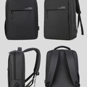 Rugged Rechargeable Backpack Laptop Bag - Waterproof & Shockproof Design