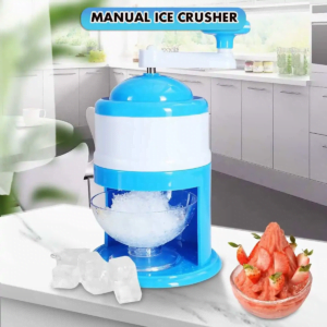 Manual Ice Crushers Portable Hand Crank Ice Shaver Shave Ice Machine Smoothie Maker Household Kitchen Bar Ice Blender Drink Tool