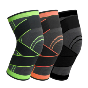 Premium Sports Compression Knee Pads for Running & Basketball - Elastic Support Gear for Fitness & Protection