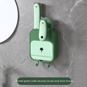 Wall-Mounted Soap Dish: Water-Free and Punch-Free Design for Easy Installation