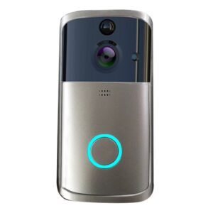 Smart WiFi Video Doorbell Camera: Enhance Home Security with Live Video Monitoring