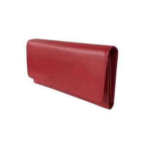 Stylish Ladies Clutch Wallet with Checkbook and Gusset - Perfect for Organizing Your Essentials