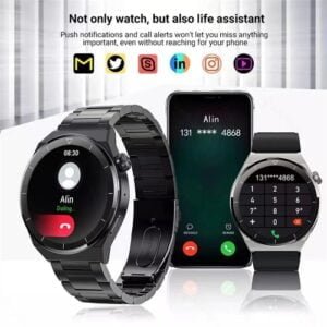 Gt3 Pro Smart Watch Men Amoled 390*390 Hd Screen Heart Rate Bluetooth