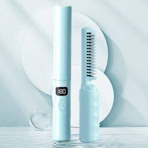 LCD Charging Portable Straight Comb