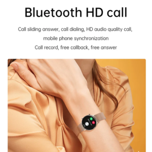 Amoled Smart Watch For Women Girls HK39 Bluetooth Call NFC Heart Rate