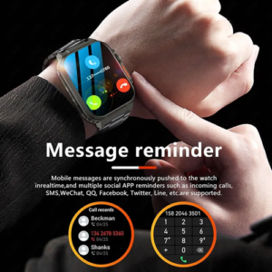 LIGE Bluetooth Call Men Smart Watch Women 600Mah Large Battery 100+