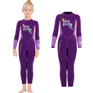 Kids One-Piece Swimsuit Neoprene Wetsuit for Boys Girls Children