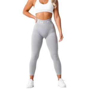 Nvgtn Sport Seamless Leggings: Women's Fitness Tights with Spandex Elastic