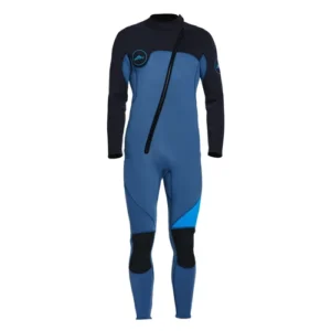 3mm Wetsuits Mens  Long Sleeve Neoprene Front Zipper  One-piece Jump