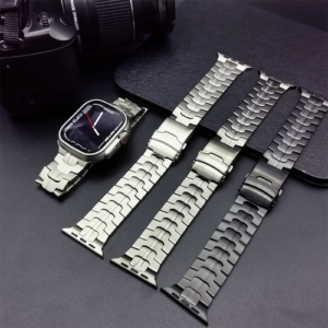 Luxury Titanium Band For Apple Watch Ultra 2 49mm 45mm 41mm 44 40MM