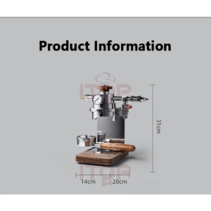 ITOP CM-P Pneumatic Coffee Machine Household Manual Variable Pressure