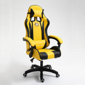 High-Quality WCG Gaming Chair with Bluetooth and Latex Cushion | BOSS Leather LOL Racing Chair