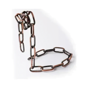 Unique Magical Iron Chain Wine Rack - One Bottle Display Stand for Kitchen, Dining Room, Cellar & Bar Decoration