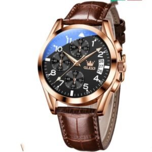 OLEVS Luxury Mens Watches: Waterproof Luminous Quartz Timepieces for Men