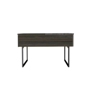 Lift Top Coffee Table 2 Dazza: One Drawer, Carbon Espresso/Onyx Finish - Stylish and Functional Furniture Piece