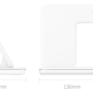 3-in-1 Wireless Charger Stand for Compatible Mobile Phone Watch Earphone - Wireless Charger Stand