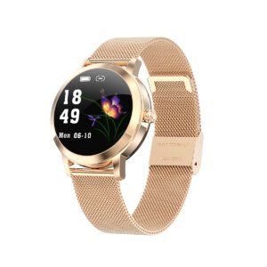 Smart Watch Round Bluetooth Paired Pedometer Heart Rate