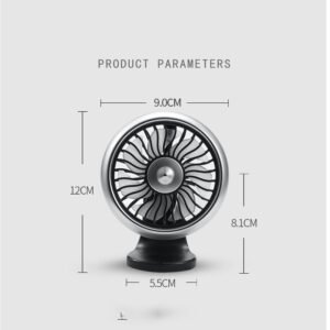 Multifunctional creative USB electric fan