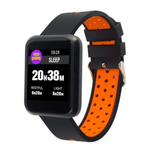 COLMI Sport3 Smart Watch: IP68 Waterproof, Blood Pressure & Fitness Tracker, Compatible with IOS & Android - Ideal Wearable Device for Men