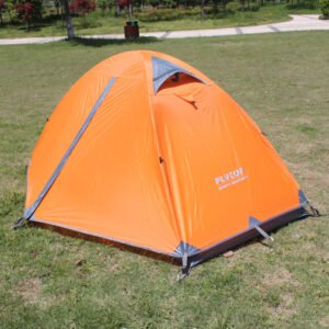 Double Camping Rainproof Tent for High Mountain Snowfield Adventures: Ultra-Light Outdoor Equipment