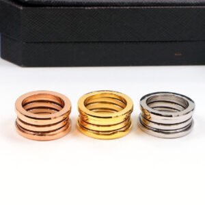 Timeless Titanium Steel Spring Ring - Durable and Stylish Jewelry Accessory