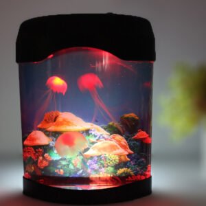 Colorful Jellyfish Aquarium USB Lamp - Relaxing Home Decor