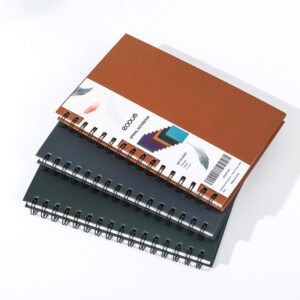 White Coil Business Notebook: Students' Essential Notepad for Organization and Note-Taking