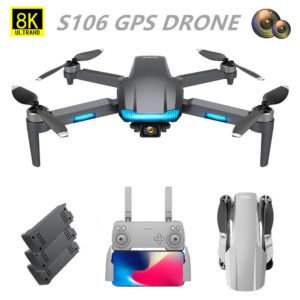 Professional S106 Drone GPS Quadcopter for HD Aerial Photography