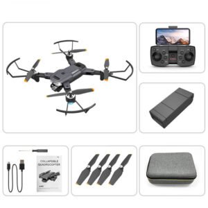 Folding ESC Dual 4K HD Aerial Photography Drone - Capture Stunning Shots with Ease!