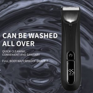 Body Hair Trimmer Men's Electric Body Washable Lady Shaver