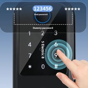 Smart Door Lock Card Electronic Password Entry Door