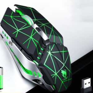 Wireless Mouse Charging Silent Glowing Gaming Mouse