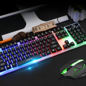 Colorful Backlit Gaming Usb Wired Gaming Keyboard