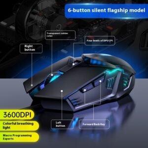 Gaming Mouse Luminous Wired E-sports Computer Accessories