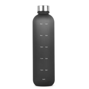 Plastic Water Bottle Frosted Gradient Sports Handle